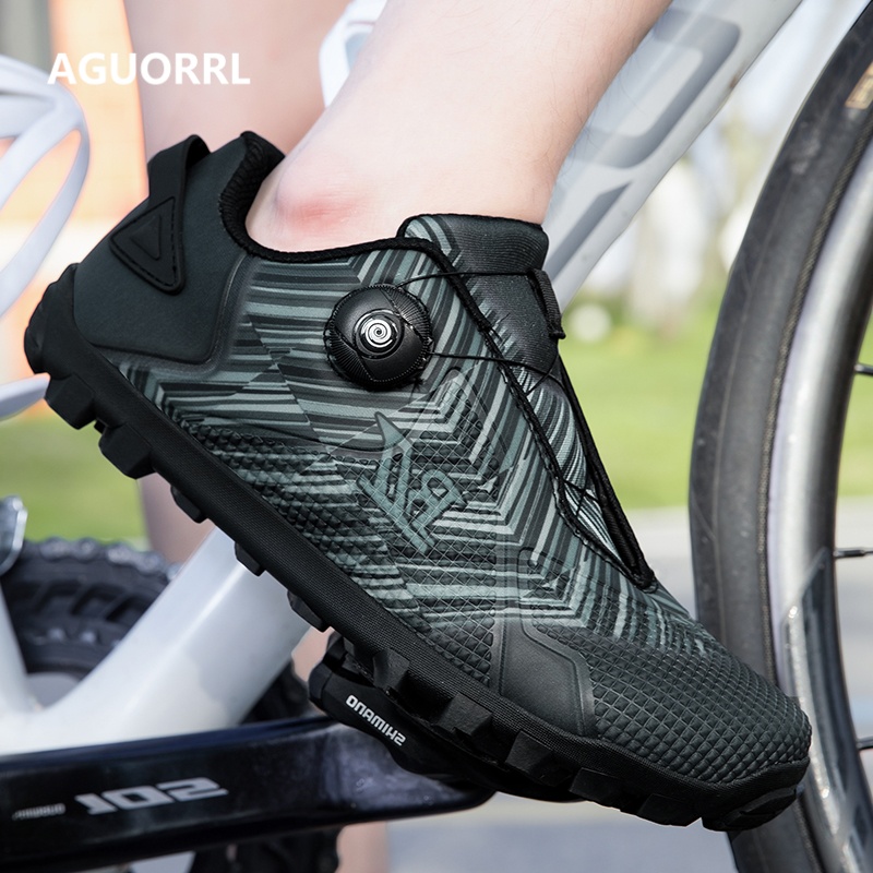 Clipless Mtb Shoes - Sapatilhas de Ciclismo Profissionais com Trava,