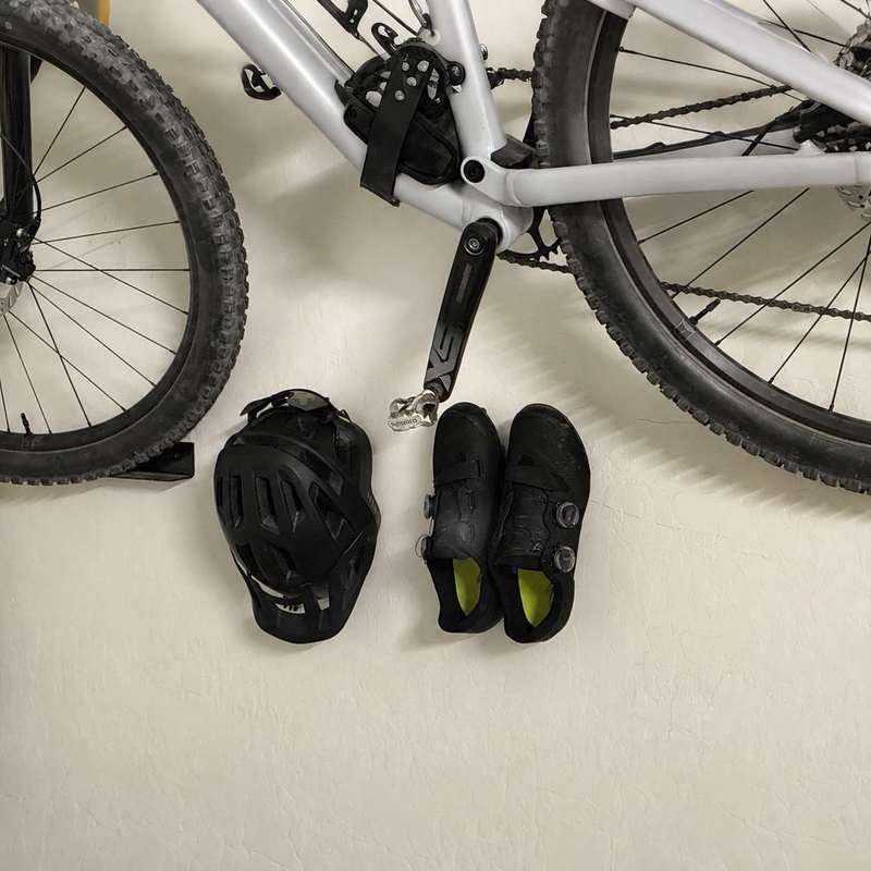 Suporte de parede para armazen - Cycling Gear Organizer Wall avaliação e preço