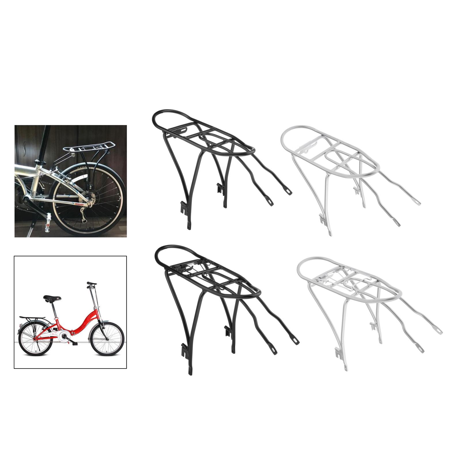 Folding Bike Back Shelf Frame, - Cycling Gear Shelf avaliação e preço