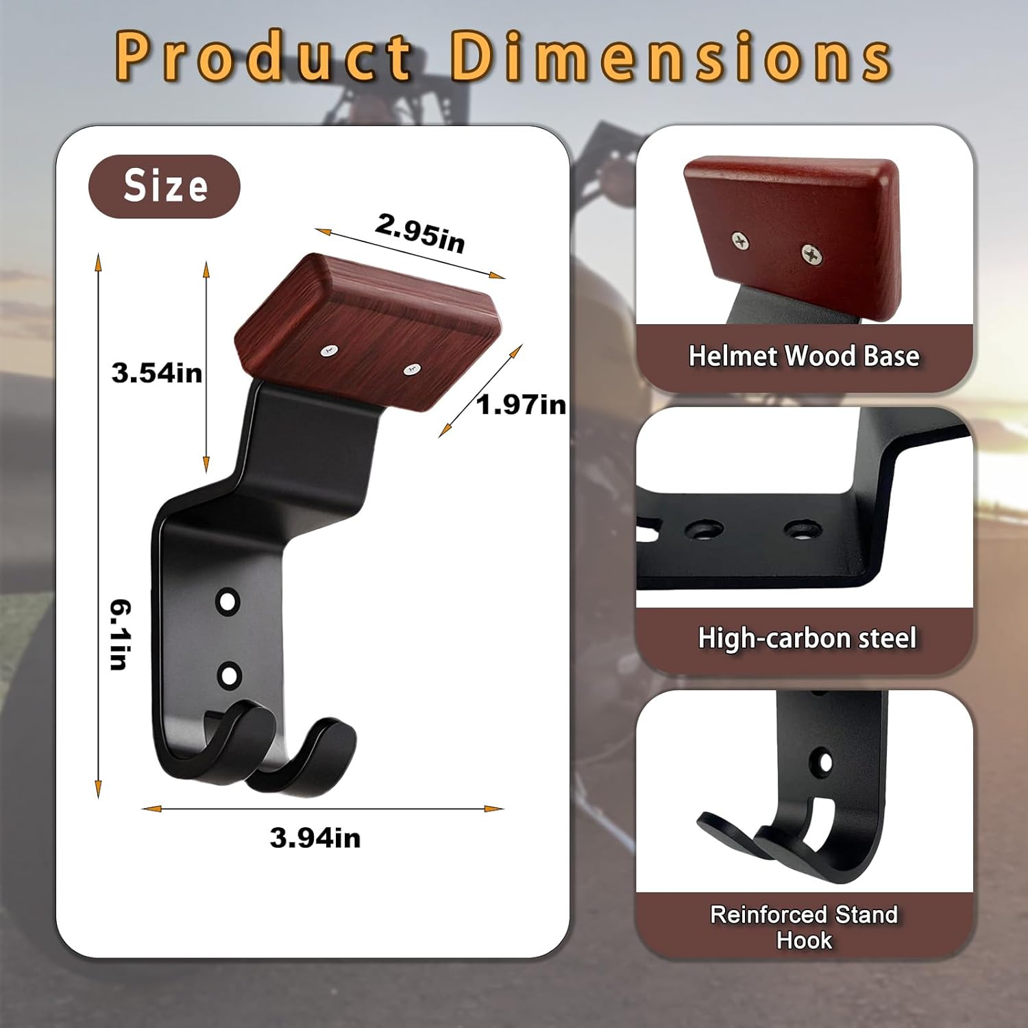 Suporte de Capacete para Motoc - Cycling Gear Organizer Wall avaliação e preço